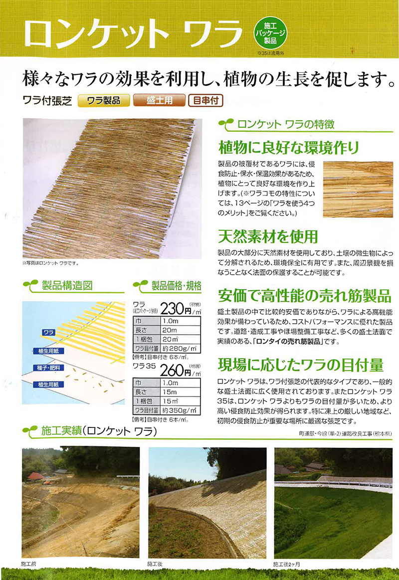 ロンケット　ワラ